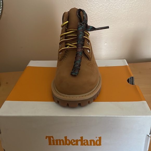 Timberland army/camouflage waterproof 6M/M/6 Toddler brand new/not worn - Picture 6 of 11